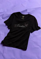 brutal rhinestone baby t-shirt