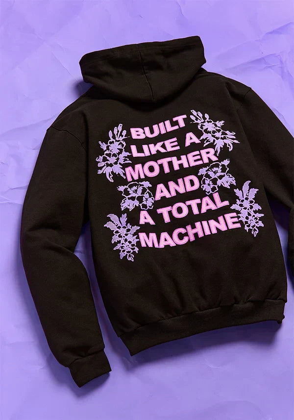 built like a mother zip hoodie