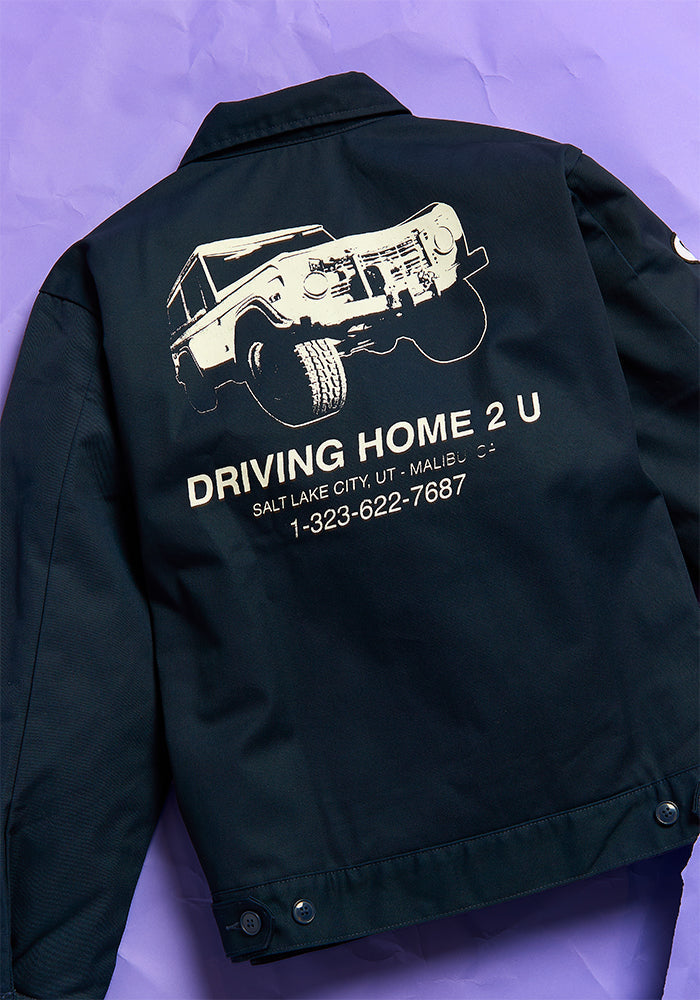 SOUR work jacket in navy