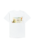 driver's license t-shirt in white