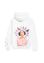 SOUR tour hoodie in white