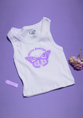 GUTS baby tank in white