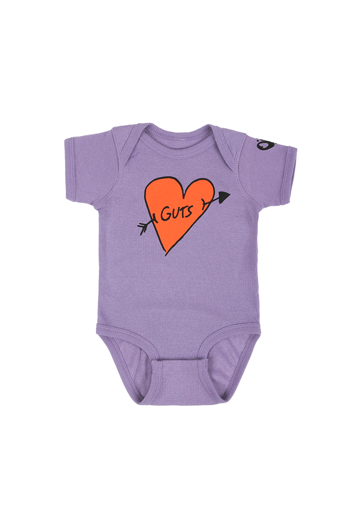 GUTS baby onesie