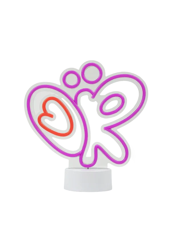 olivia rodrigo logo neon table light
