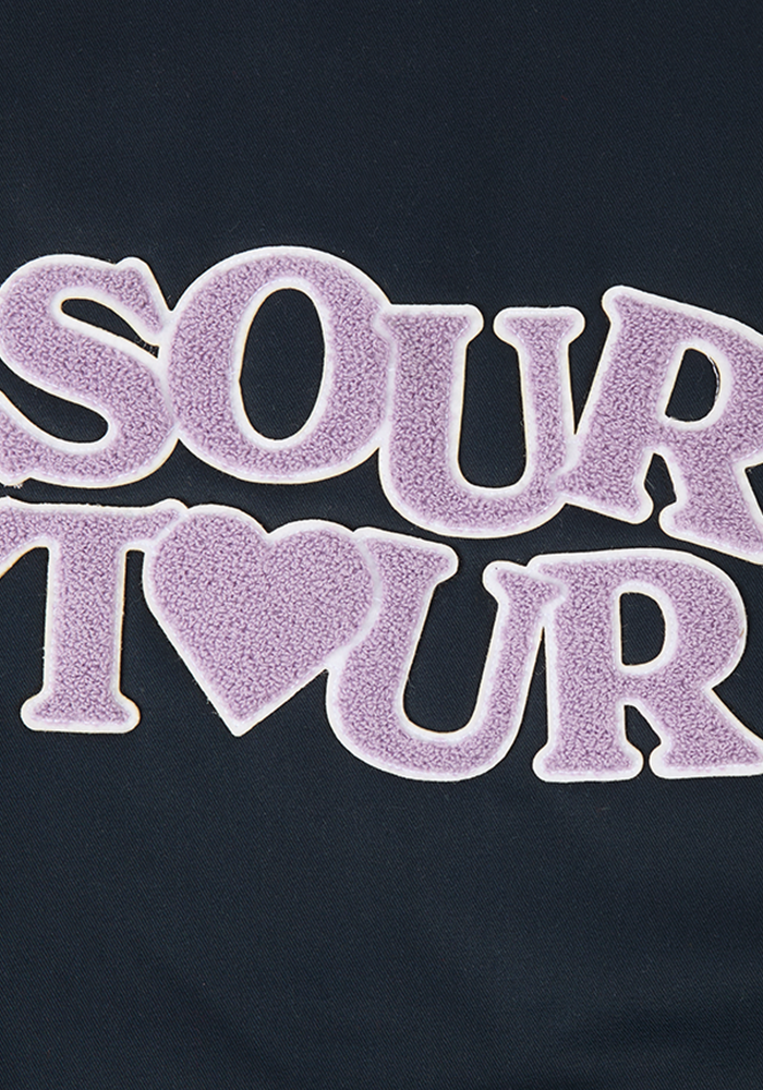 SOUR tour work jacket in black