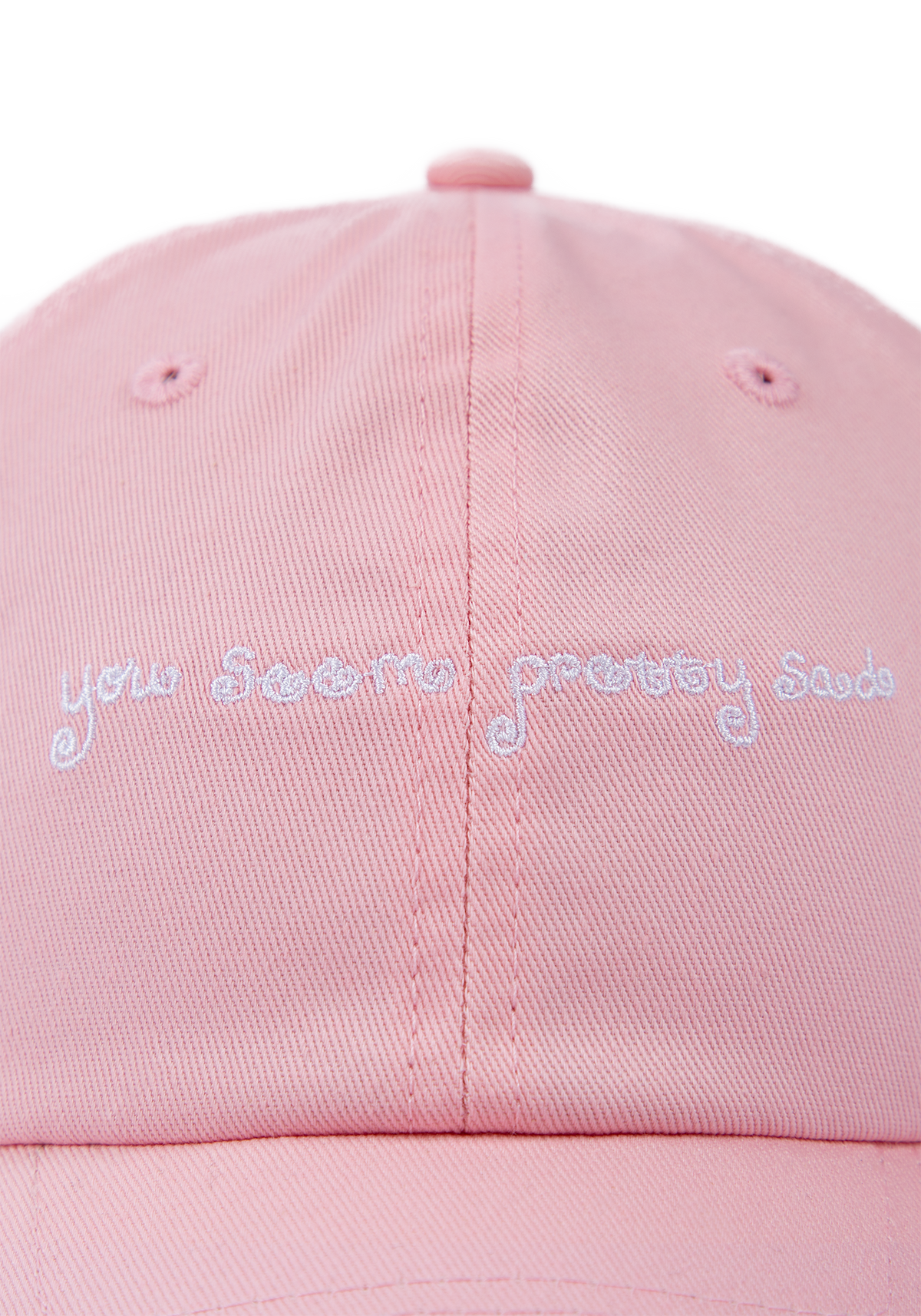 girl in love embroidered hat