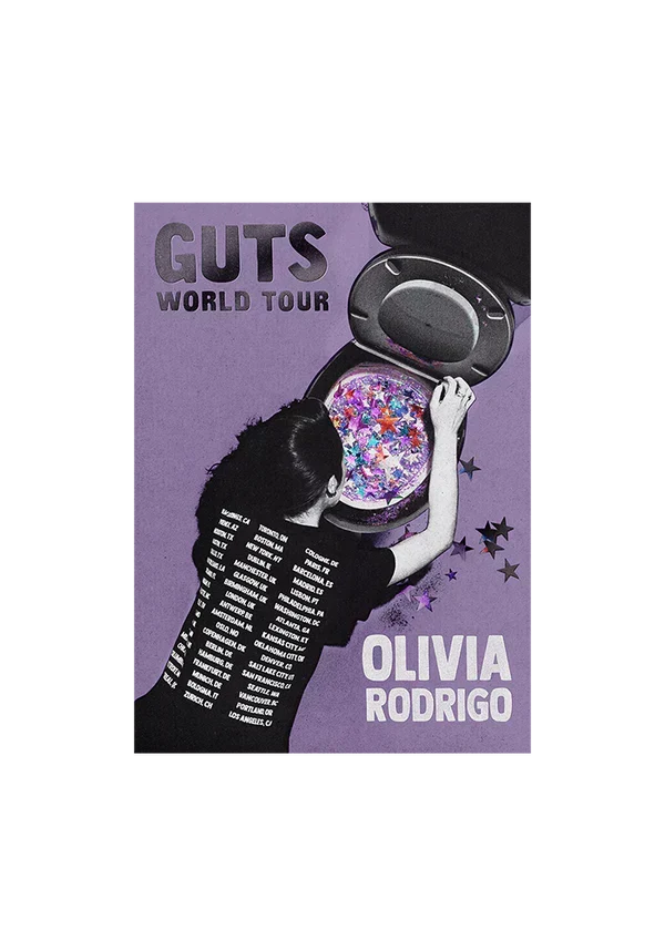GUTS world tour admat poster