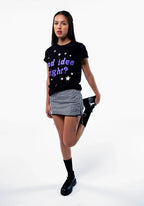 bad idea right? black tee