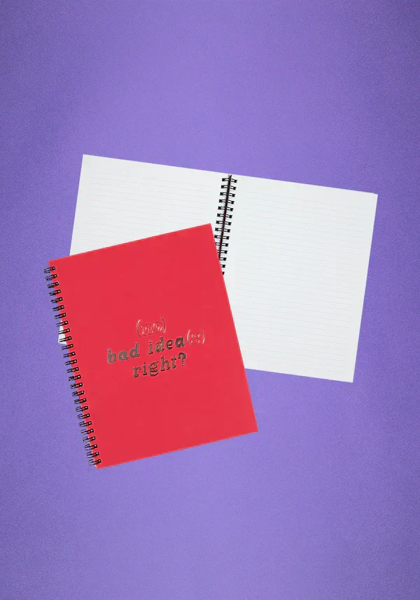 (no) bad idea(s) right? notebook