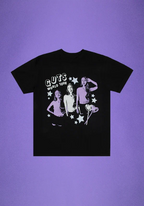 GUTS world tour lollypop dateback t-shirt in black