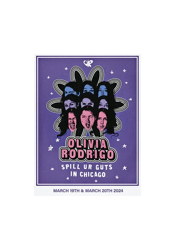 GUTS tour chicago poster